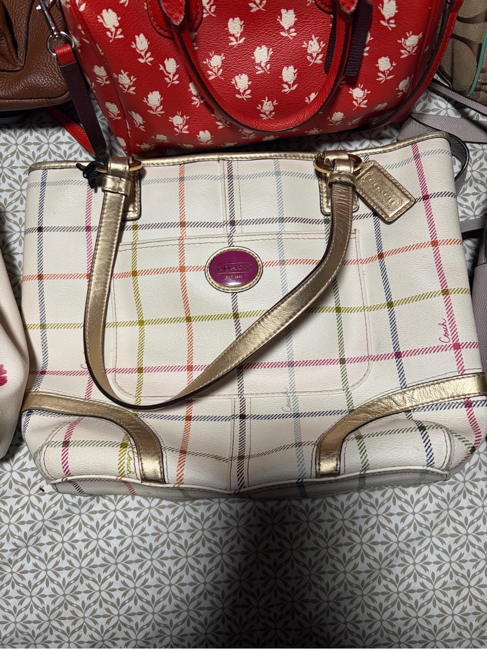 Bundle of 6 coach bags - Picture 7 of 7